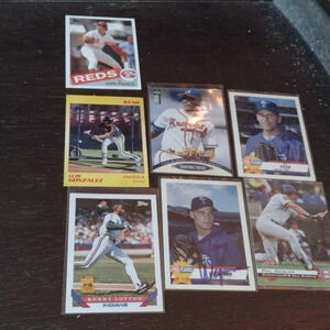 Autographed & Rookie BB Card Lot
